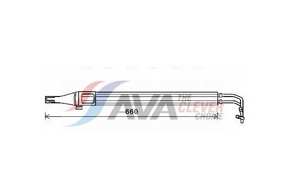 AVA Clever Choice MS3684 Oil cooler steering