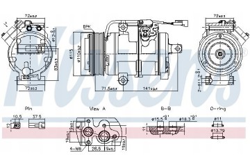 NIS891060_L AIR CONDITIONING SPRAYER Part manufacturer Nissens