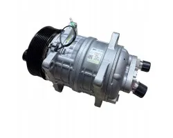Compresor de Aire Acondicionado TM 15 HD, Polea de 8 Ranuras, 12V, Montaje Horizontal