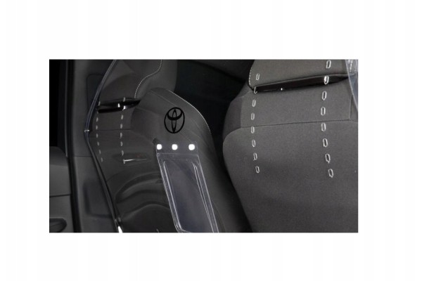 PROTECTIVE COMPARTMENT FOR THE CARRIAGE OF PASSENGERS TAXI RAV4 5GEN POLYCARBONATE TOYOTA OE