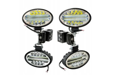 LED Work Lamp 12V 24V with Handle 4pcs JOHN DEERE JCB MERLO Atlas CAT
