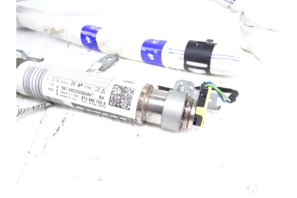 8T0880742A AIRBAG CORTINA DELANTERO DERECHO AUDI A5 COUPE (8T) 2.7 TDI 2008 8T0880742A 207597 AUDI - 1