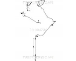 Triscan 9010 10006 Manguera de alta/baja presión para aire acondicionado