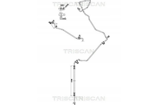 9010 10006 AIR CONDITIONING CABLE RENAULT NISSAN