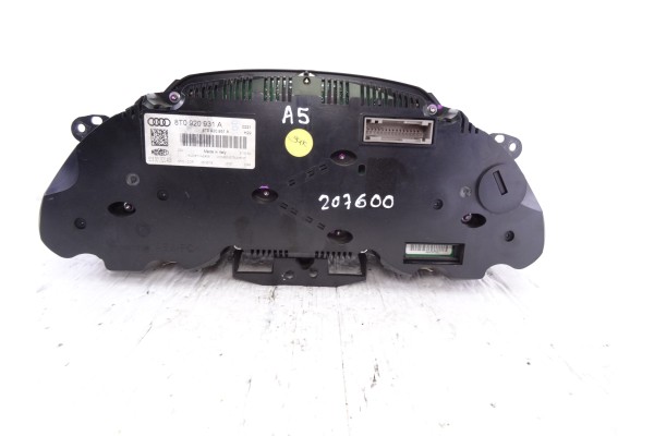 8T0920931A CUADRO INSTRUMENTOS AUDI A5 COUPE (8T) 2.7 TDI 2008 8T0920931A 207600 AUDI - 3