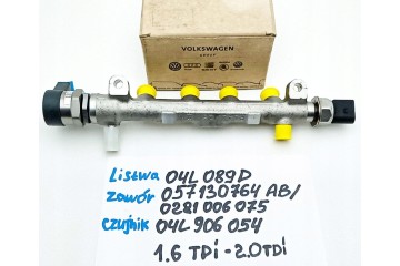 W wa 04L130089D NEW OE INJECTION RAIL REGULATOR FUEL PRESSURE SENSOR Part manufacturer Volkswagen OE