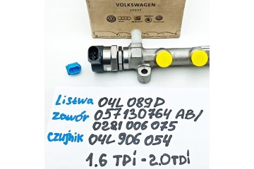 W wa 04L130089D NEW OE INJECTION RAIL REGULATOR FUEL PRESSURE SENSOR Quality of parts according to GVO O original with manufactu