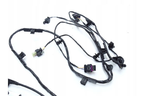Original bumper beam 6xPDC 2xLED camera DISCOVERY 5 V L462 LR087136 Quality of parts according to GVO O original with manufactur