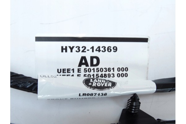 Original bumper beam 6xPDC 2xLED camera DISCOVERY 5 V L462 LR087136 Catalog number of the original LR087136 HY3214369AD HY32 143