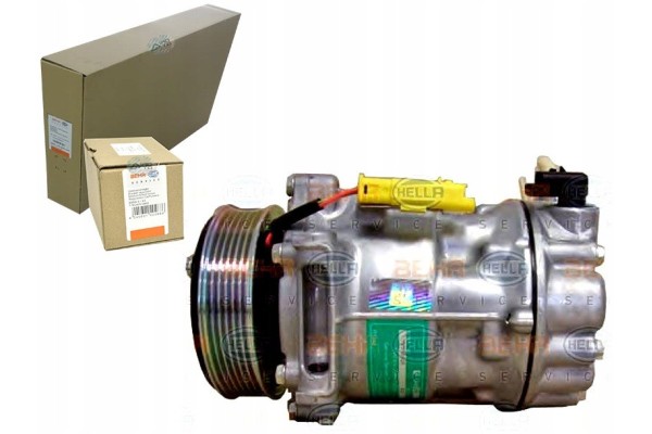 AIR CONDITIONING COMPRESSOR CITROEN C4 2 0HDI 07 BEHR