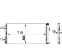 CONDENSER BEHR HELLA 6455EQ 6455HE 53185115 136123 Driver s Kit 35 Part manufacturer Behr Hella Service
