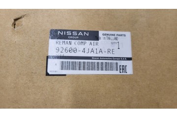 Compressor air conditioning compressor Renault Alaskan 2 3dCi 926004JA1A ORIGINAL Catalog number of the original 926004JA1A