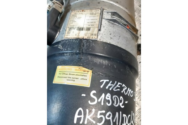 WEBASTO PARKING HEATER THERMO 300 SPHEROS 30KW 24V 110W Customs tariff code 85168080