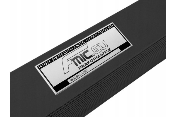 Intercooler 280x300x76mm FMIC black Part manufacturer FMIC
