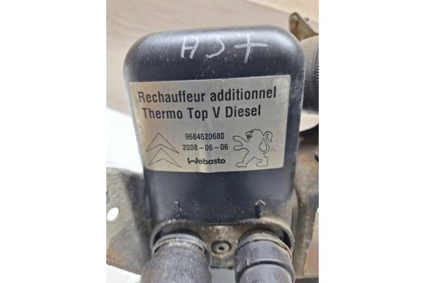 Webasto Auxiliary Heater for CITROEN C5 III RD_ 2 2L Diesel 125kW 2009 Part Number 9684520680 Quality of parts according to GVO 