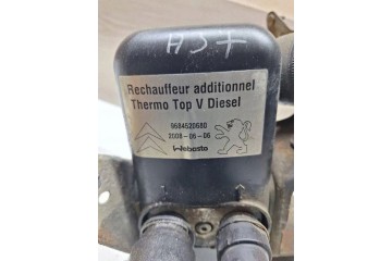 Webasto Auxiliary Heater for CITROEN C5 III RD_ 2 2L Diesel 125kW 2009 Part Number 9684520680 Quality of parts according to GVO 