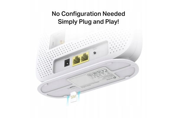 TP Link TL MR105 4G LTE Router with SIM Card Slot N300 Portable WiFi Cat4 White Car type 4x4 SUV buses trucks
