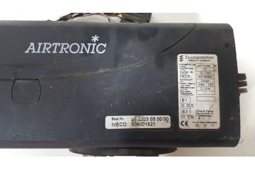 IVECO STRALIS HI WAY AIRTRONIC WEBASTO PARKING HEATER 504001621 ORYG Car type trucks cargo vans