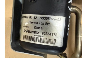 BMW X5 F15 3.0D 2013-2018 Calefacción estacionaria Webasto 9330592