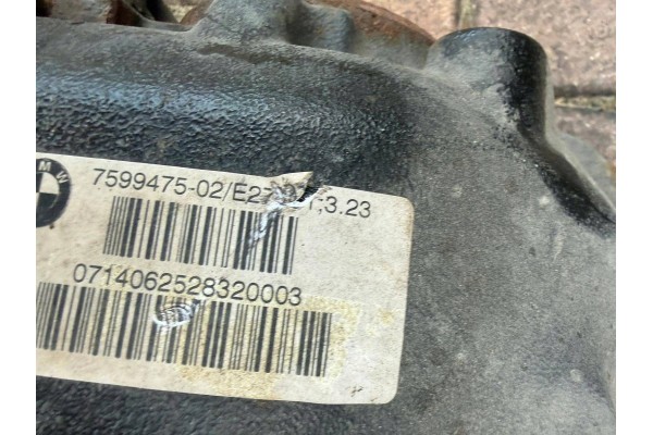 Rear differential BMW 3 F30 F35 F31 7599475 Catalog number of the part 7599475