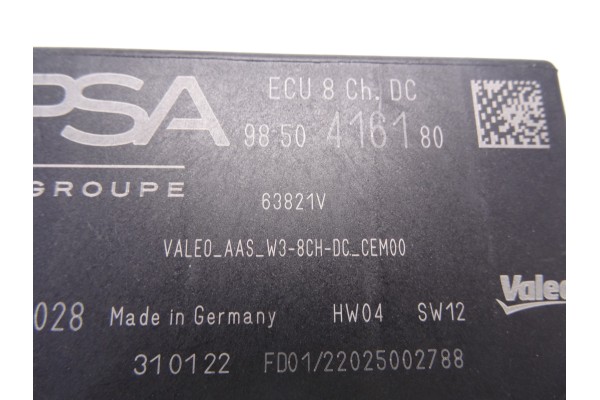 9850416180 MODULO ELECTRONICO PEUGEOT 308 (P5)