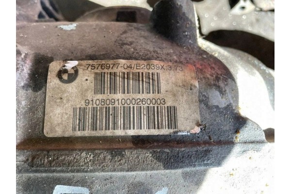 Rear reducer BMW 7 F01 F02 9108091000260003 2 98L gasoline 240kW 2008 Catalog number of substitutes 7576977 E20393373