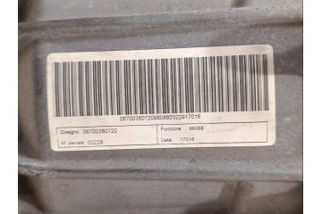 Conmutador 06700380720 Maserati LEVANTE 2017