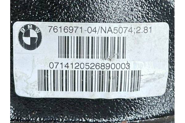 Rear differential BMW 3 F30 F35 F31 7616971 Catalog number of the original 33107616971