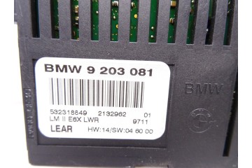 9203081 MODULO ELECTRONICO BMW SERIE 5 BERLINA (E60) 530d 2009 9203081 212629 BMW - 2