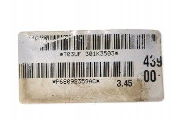 Diferencial trasero Jeep Grand Cherokee IV WK WK2 2010-2021 P68092359A