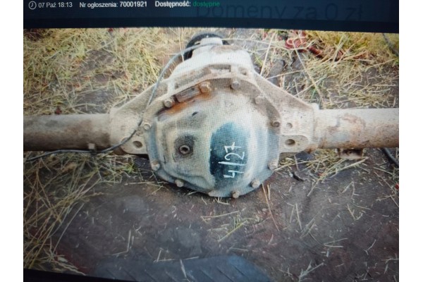 Ford Transit MK6 rear bridge gear ratio 4 27
