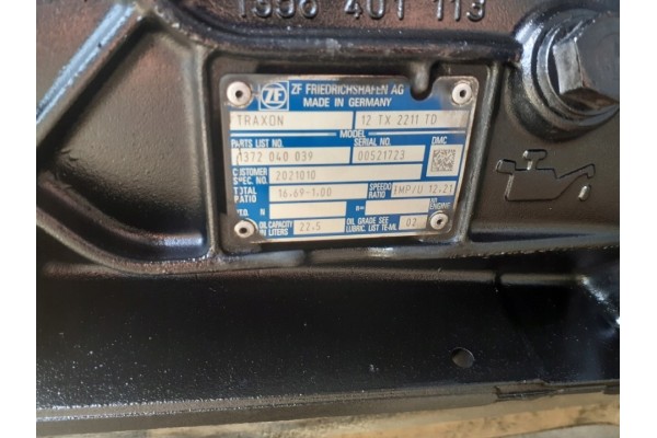 Gearbox TRAXON 12TX2211 TD Catalog number of the part 3190498 3190590 85001708 3190499 3190591 85001709 85001708 85007708 850017