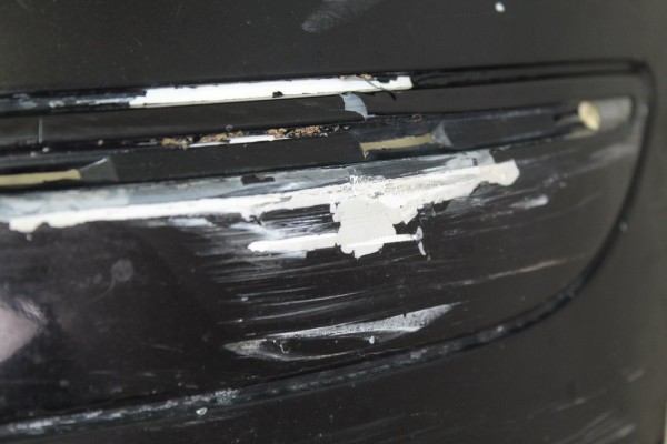 NEGRO PARAGOLPES DELANTERO MERCEDES-BENZ CLASE A (BM 169)