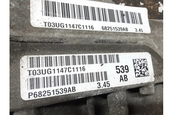 Reductor trasero DODGE DURANGO (WD) 68251539AB 3.6L gasolina 216kW 201