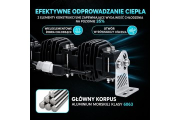 LED work lamp BAR 300W 33300lm 100 cm CREE COMBO IP68 SEARCHLIGHT EAN GTIN 5908317383029