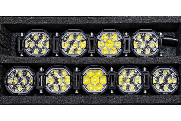 Barra de Luz LED 300W, 33.300 Lúmenes, 100 cm, LEDs CREE, Haz COMBO, I