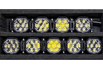 Barra de Luz LED 300W, 33.300 Lúmenes, 100 cm, LEDs CREE, Haz COMBO, I