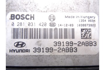 391992ABB3  CENTRALITA MOTOR UCE HYUNDAI IX35 (EL/LM) Style 2WD 2015 391992ABB3 212106 HYUNDAI - 2