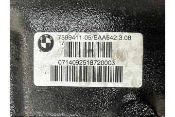 Rear differential BMW 1 F20 F21 7599411 Catalog number of the part 7599411