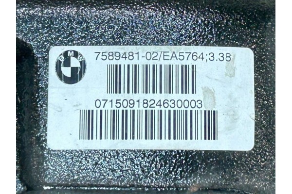 Rear differential BMW 2 F22 F23 7589481 Catalog number of the part 7589481