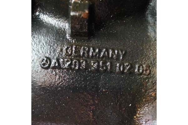 Rear differential Mercedes C W203 2000 2007 A2033506862 A2033510205 Catalog number of the original A2033506862A2033510205