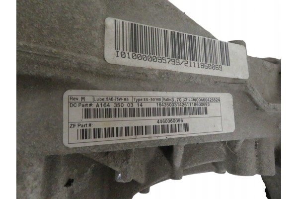 Diferencial trasero Mercedes GL X164 2006-2012 A1643500314