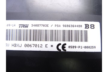 9686364480 AIRBAG LATERAL IZQUIERDO CITROEN DS5 Design 2014 9686364480 212846 CITROEN - 1