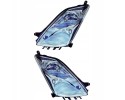 HEADLIGHTS LAMP TOYOTA PRIUS 03 09 KPL L R