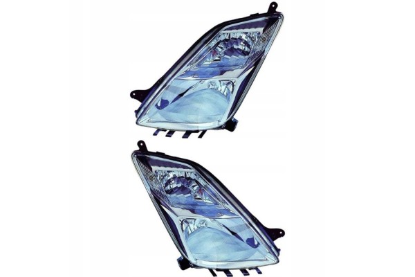 HEADLIGHTS LAMP TOYOTA PRIUS 03 09 KPL L R