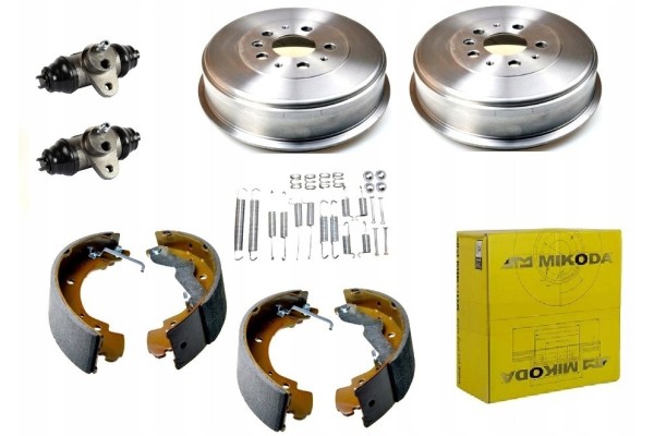 Cylinder drums set VW TRANSPORTER T4 BUS 1990 1996 REAR