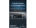 8 9 Android 14 Car Radio for Audi A6 C6 2005 2009 MMI 2G Carplay GPS Screen Catalog number of the part XAD14AUDI88A609L 32