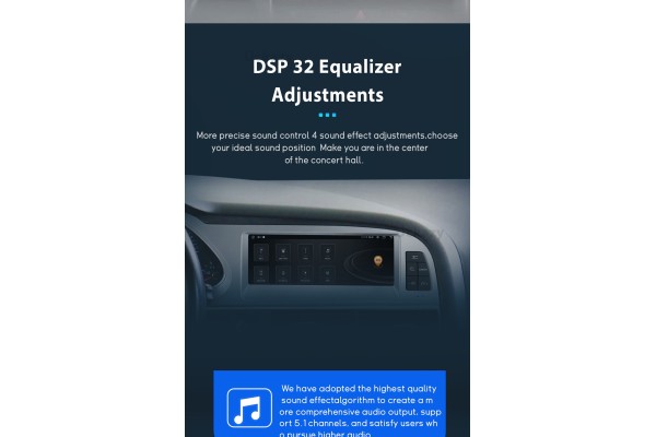 Radio Multimedia Android 8.9 para Audi A6 C6 2010-2011 MMI 3G con Pant