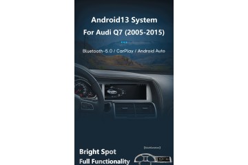 10 25 Android Radio Multiemdia for Audi Q7 2005 2009 MMI 2G Carplay Screen Catalog number of the part XAD14AUDIQ72G 32
