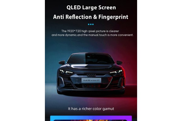 10 25 Android Radio Multiemdia for Audi Q7 2005 2009 MMI 2G Carplay Screen Customs tariff code 85287220
